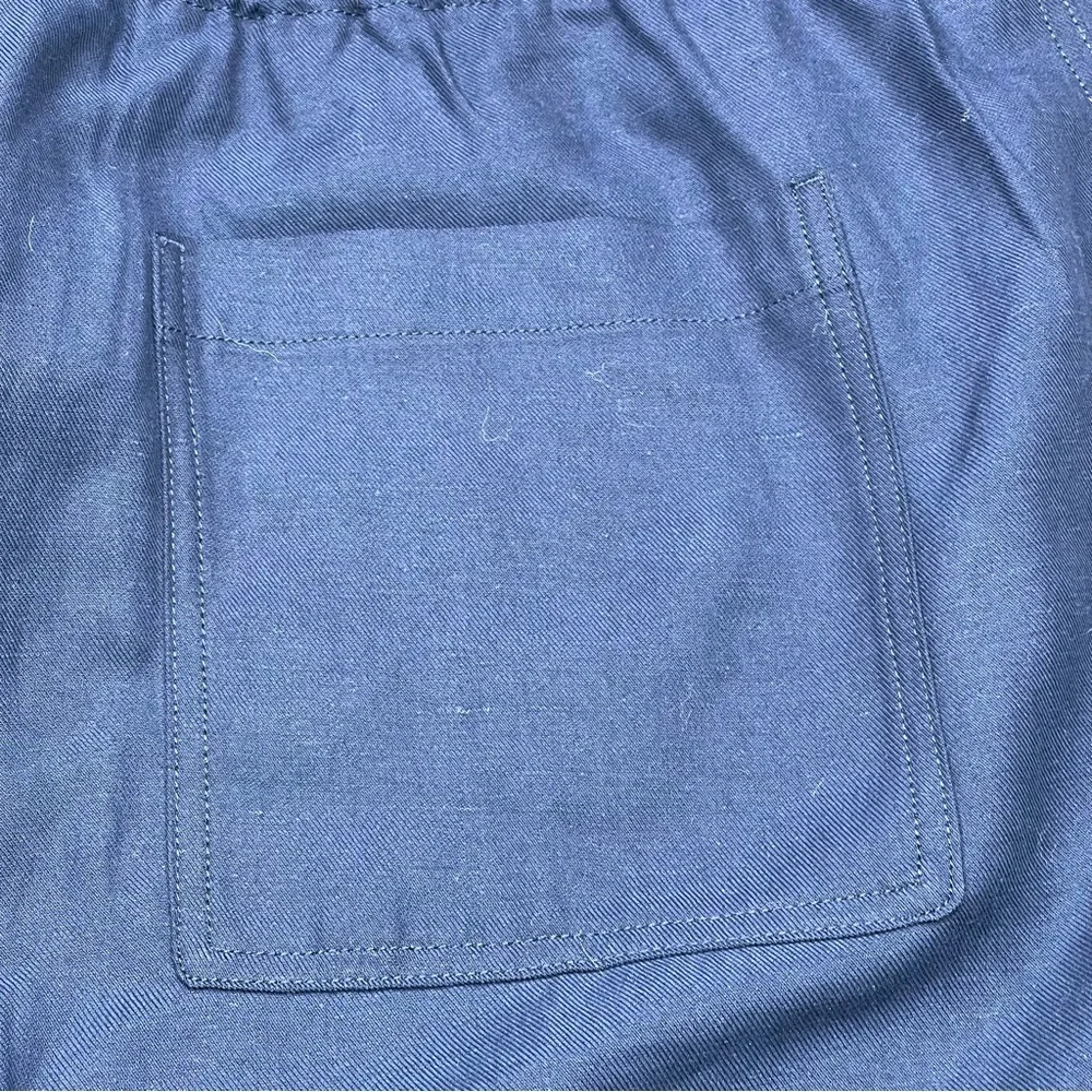 New ~Banana Republic Women's Navy Blue Linen Pants Size XL